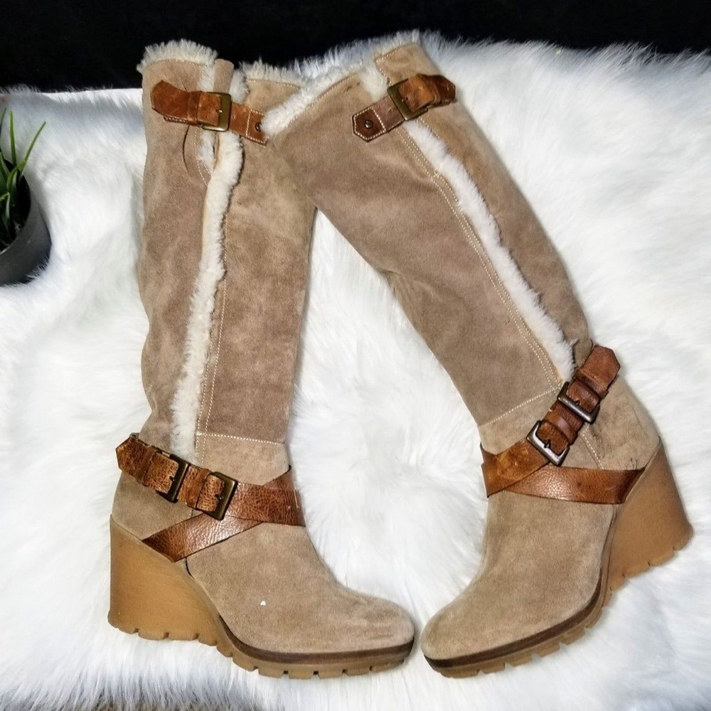 Fabianelli Italian Leather tall boots